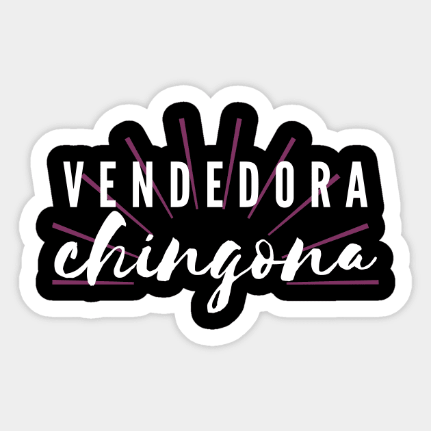 Vendedora Ch#$%& Sticker by Closer T-shirts